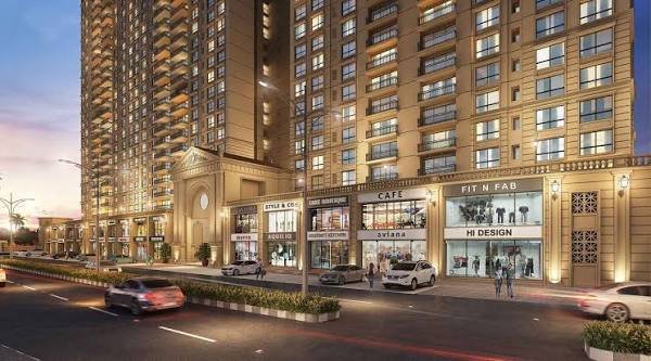 Hiranandani Fortune City — clubhouse render